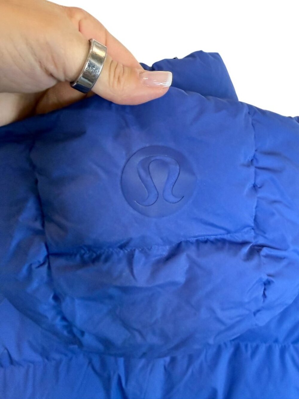 Lululemon Wonder puff Long Jacket in Psychic NWT - Size 2 - Picture 12 of 13